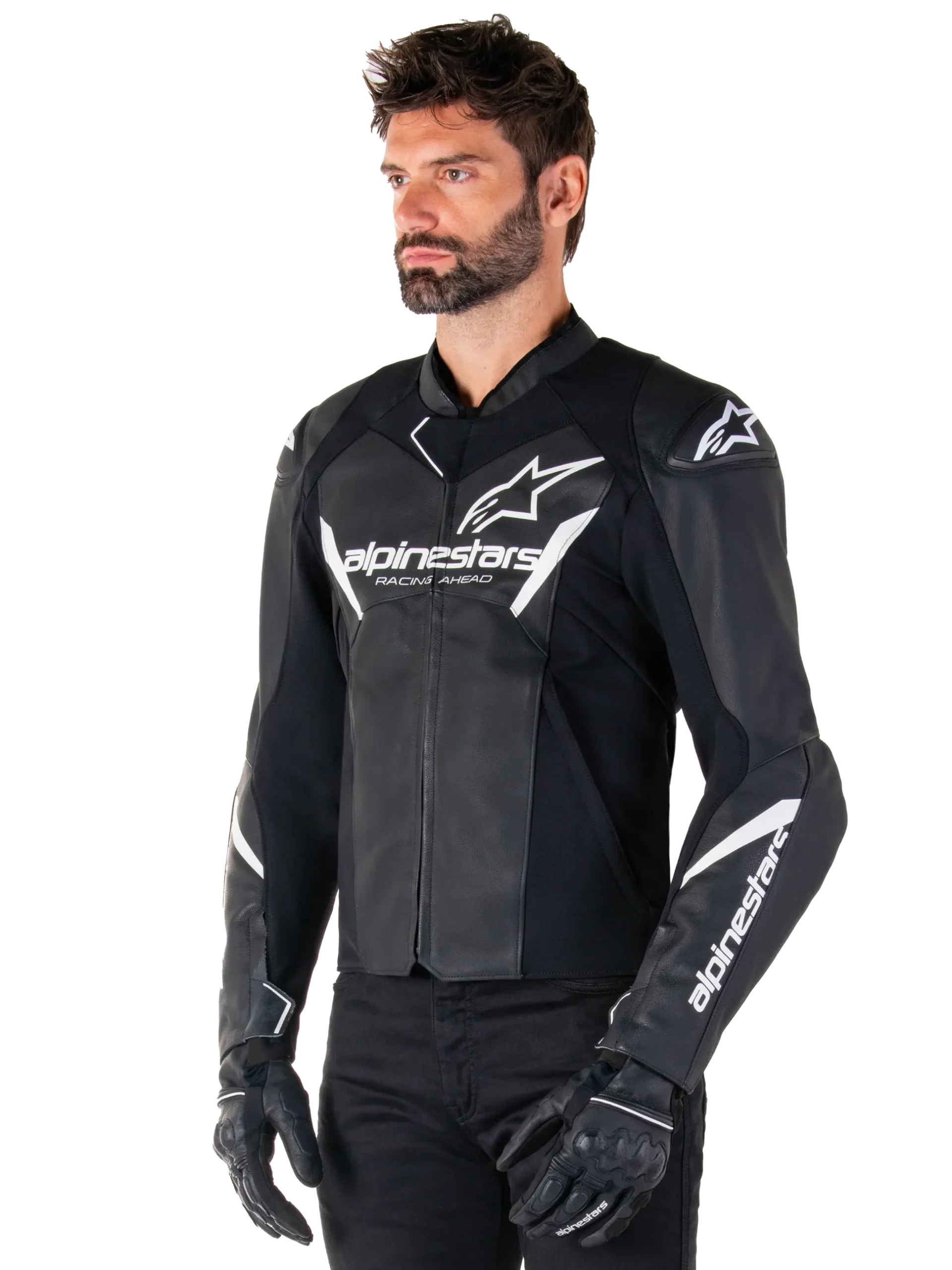 Veste En Cuir Faster V3