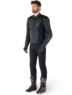 Veste En Cuir Faster V3 Airflow