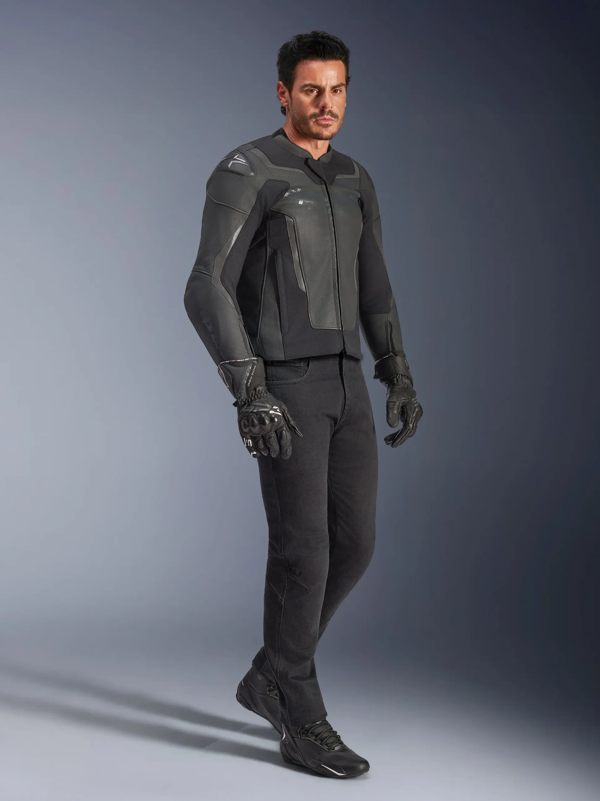 Veste En Cuir GP Force V2